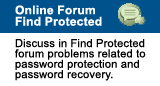 Discuss problems related to password protection and password recovery